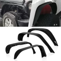 Подходит для JK Wrangler 07-17, модифицированные брови колес Willow Leaf, брови колес JK Wrangler Competition.