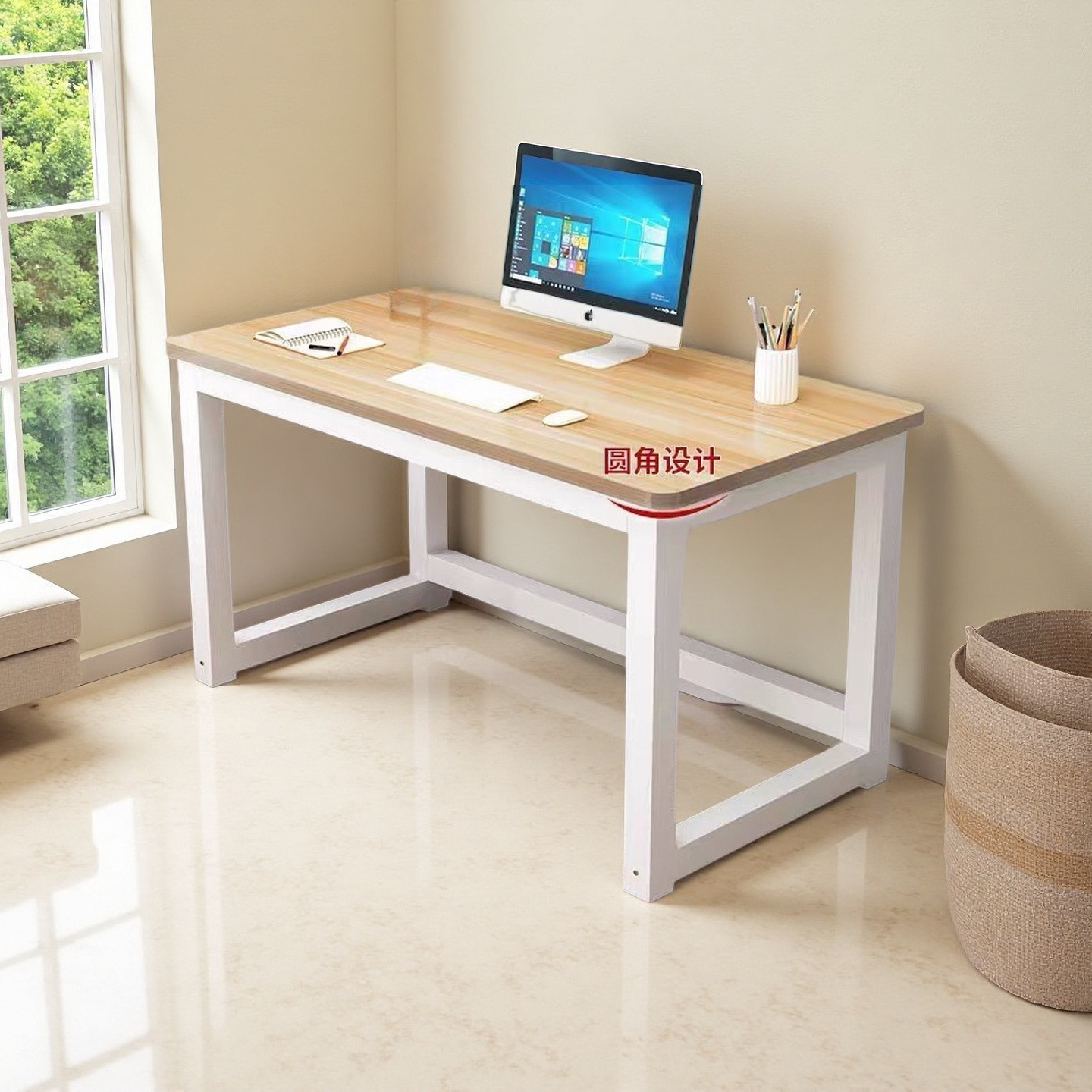 Study Table Computer Table Desktop Simple Desk Home Student Small Desk Simple Rectangular Office Desk
