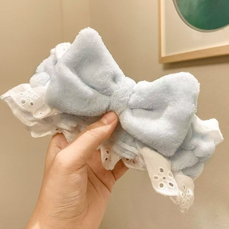 Cinta para el cabello para mujeres, mascarilla facial, cabello antideslizante especial, diadema, cabello no mojado, sin presión, flequillo, Liu Yifei, mismo estilo