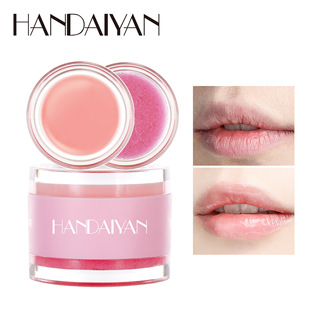 handaiyan Double-effect Scrub Lip Mask Exfoliating and Exfoliating Lips Anti-dry Cracking Lipstick Cross-border Genuine