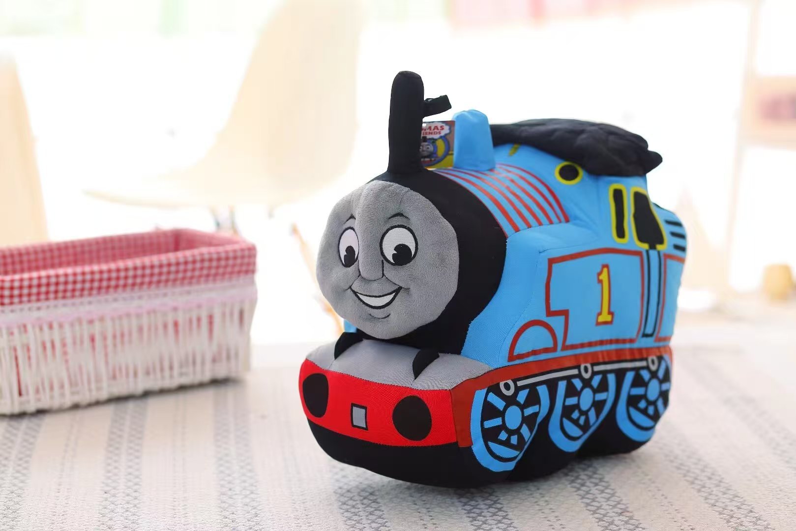 Thomas the Train Plush Toy Pillow Children's Birthday Gift Short Plush Selection