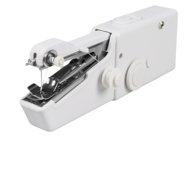Mini máquina de coser portátil Handystitch101 — máquina eléctrica manual de mano, ideal para uso doméstico y viajes
