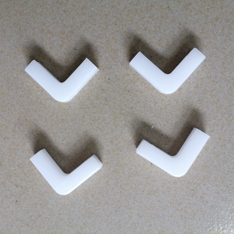 Угловой соединитель 90 градусов железный двухпроходный пластиковый квадратный трубопровод прямоугольный пластиковый колена соединитель детской палатки