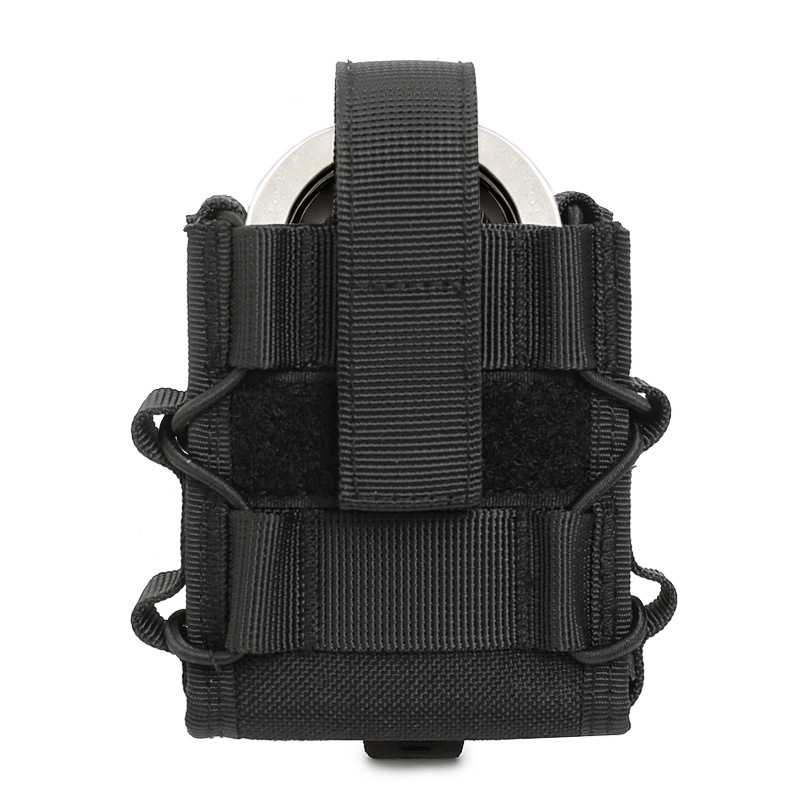 Outdoor Tactical 03 Model Handcuff Pouch MOLLE Plastic Clip Velcro Webbing Handcuff Pouch Fixed Clip Handcuff Pouch