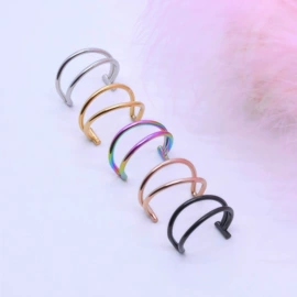 鼻饰;唇饰;耳钉