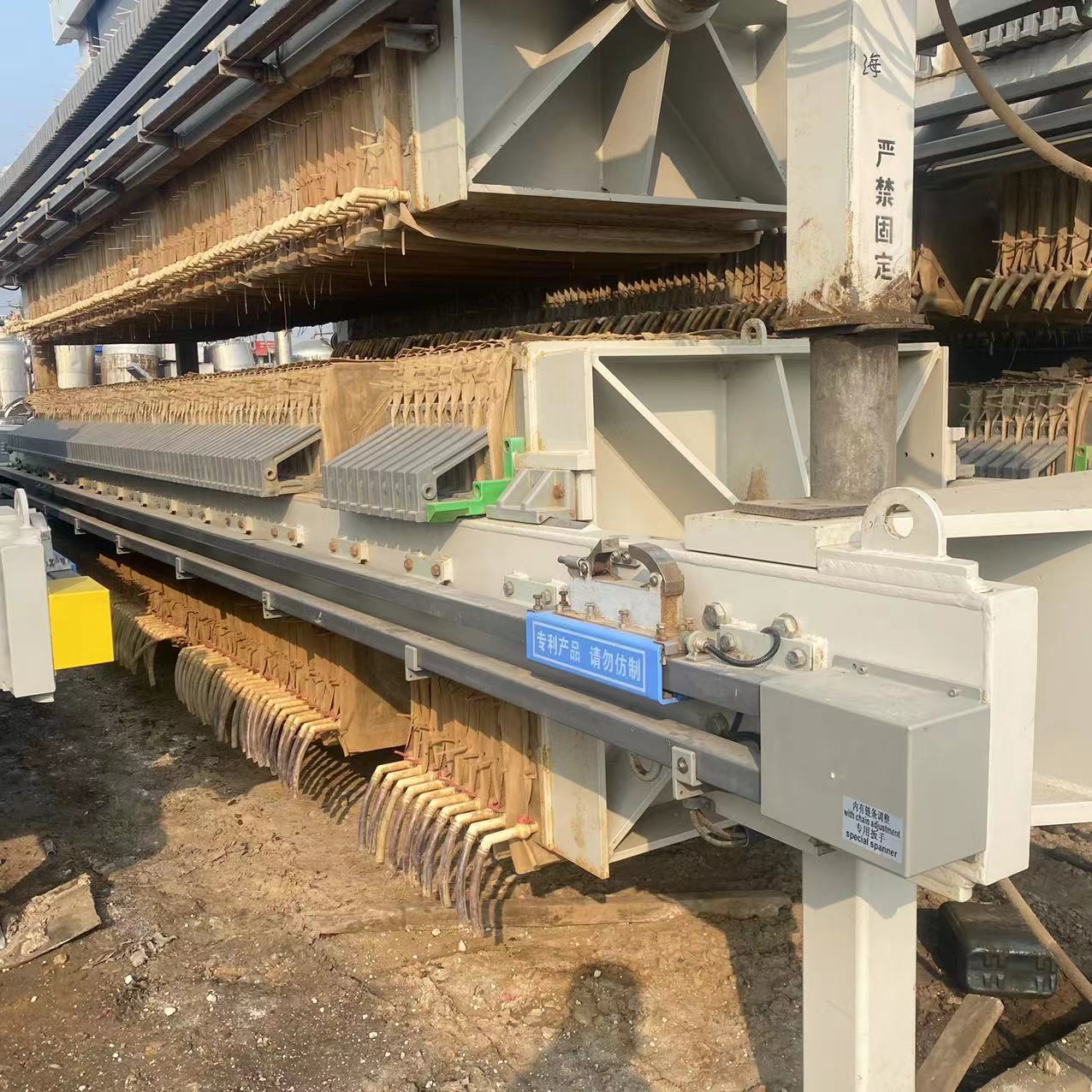 二手压滤机 洗沙污泥脱水设备 隔膜过滤机