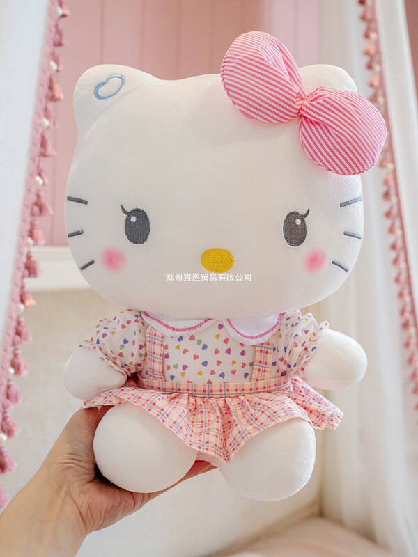 hellokitty公仔毛绒玩具可爱洛丽塔kt猫咪安抚玩偶娃娃生日礼物女|undefined