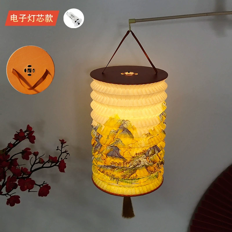 Creative organ, piano lighting, handheld flashlight, folding paper, gift box, creative gift, Birthday gift