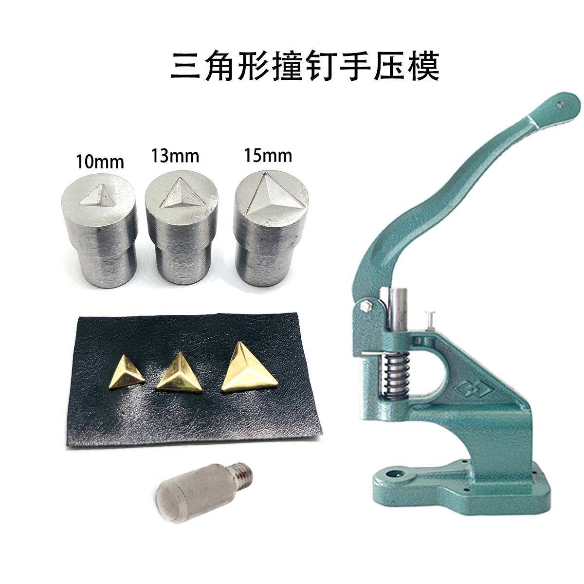 Triangle, triangular model, mold with accessories, DIY