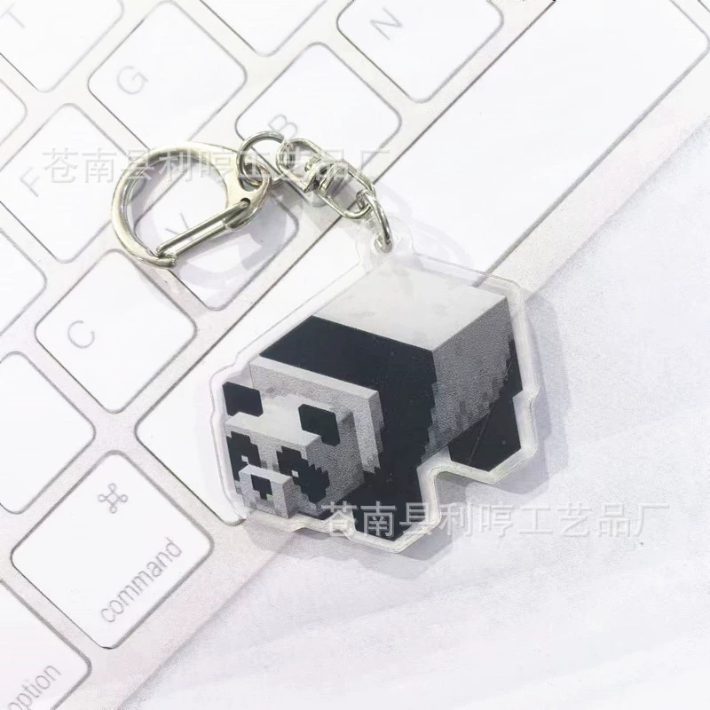 Cartoon acrylic keychain, backpack accessory