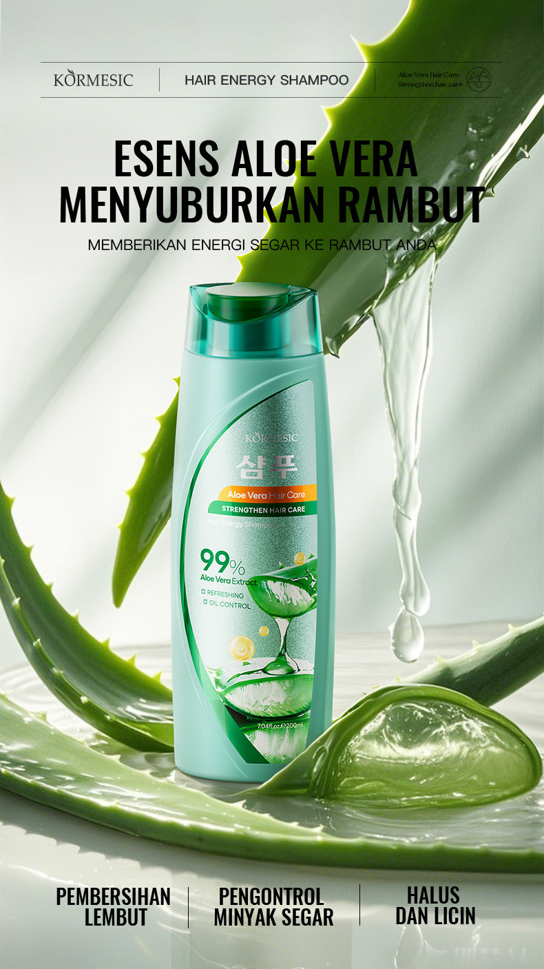 KORMESIC Hair Energy Bottle Shampoo 200ml_voghion.com