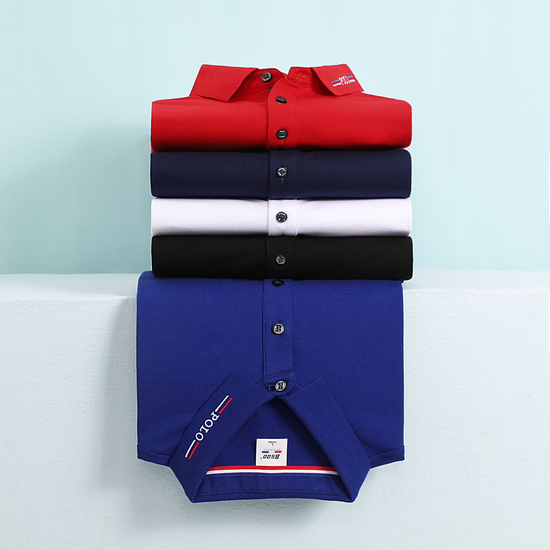 工作服t恤polo广告文化衫翻领男短袖团体企业工衣印logo刺绣