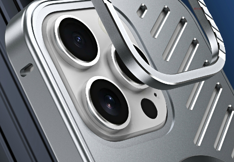 Ốp lưng điện thoại tản nhiệt từ tính chống rơi cho iPhone 13–16 Pro Max — [Màu đen xám băng giá★Tản nhiệt tiêu chuẩn từ tính], 【Băng giá màu bạc★Tản nhiệt tiêu chuẩn từ tính], 【Màu xám titan băng giá★Tản nhiệt tiêu chuẩn từ tính] chi tiết 23