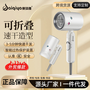 Hair dryer factory direct high speed household wind foldable hair salon high power hotel cross-border hair dryer
