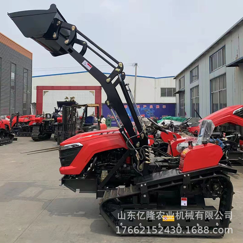 35马力履带式旋耕机 山地丘陵全地形耕地机 水稻田履带微耕机