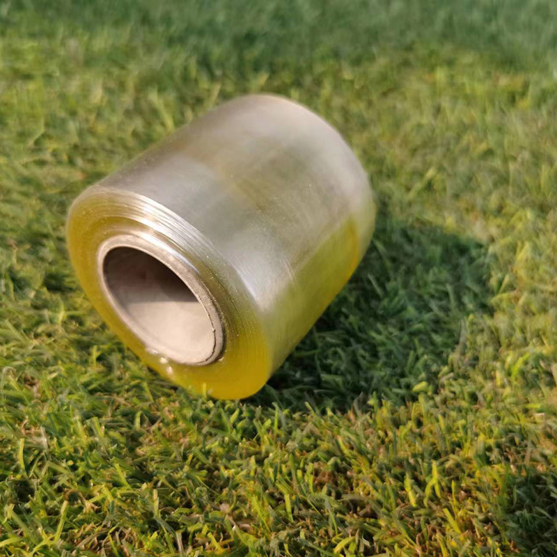 大管心缠绕膜pvc包装膜拉伸膜黄色缠绕膜塑料膜嫁接膜5/6/7/10CM