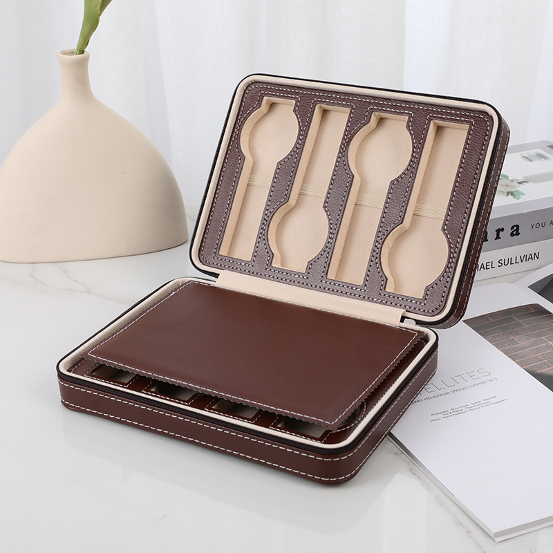 8 다크 브라운: 24*18*5.8cm