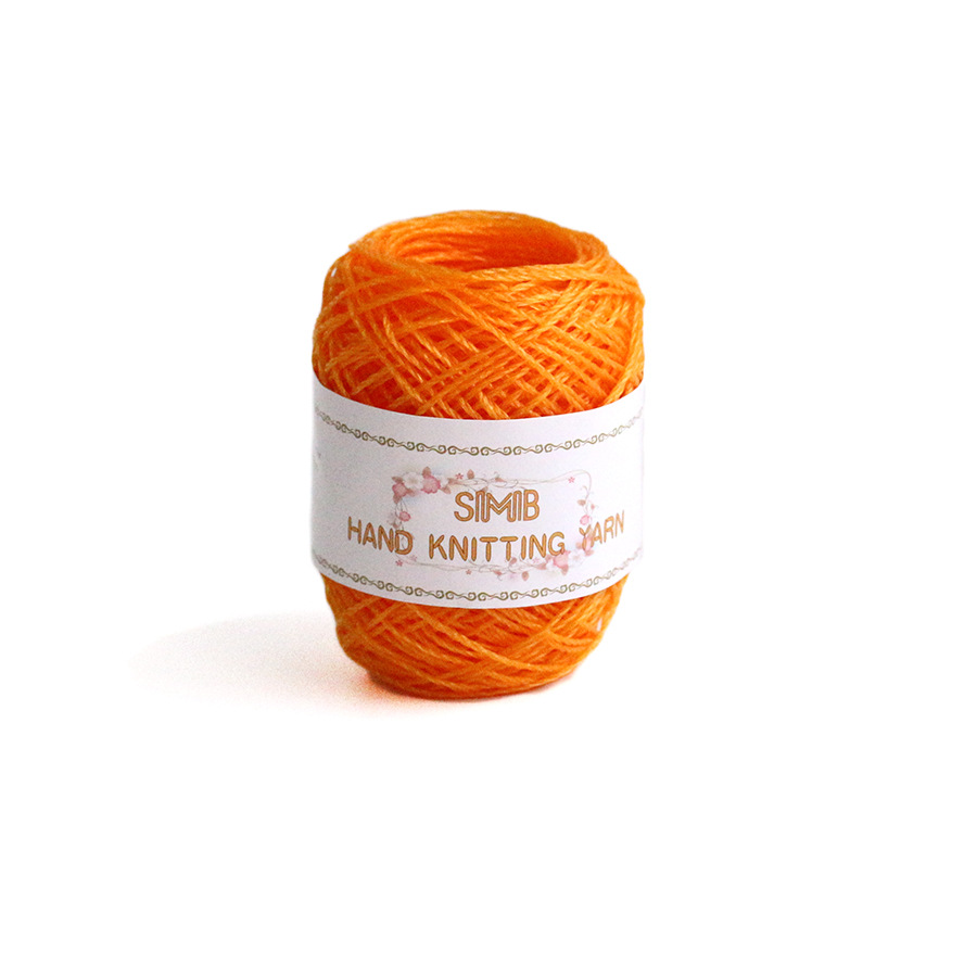 10 # orange * 3.4NM * 1 * Aucun * ≤ 10tex * 3 brins * 64M/40g * Aucun * 100% polyéthylène