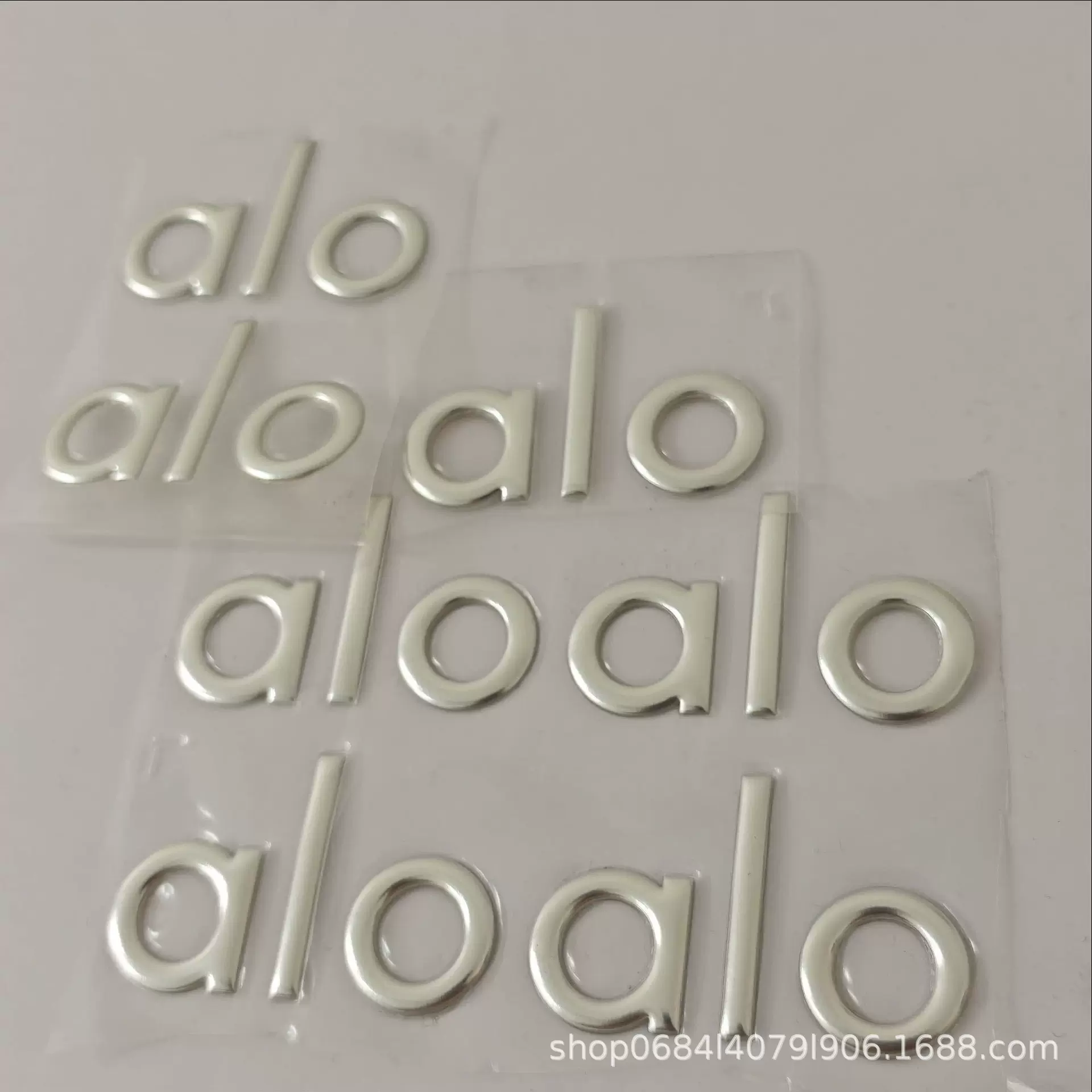 外贸跨境alo字母高周波烫画运动瑜伽服辅料厂家直销现货烫图设计