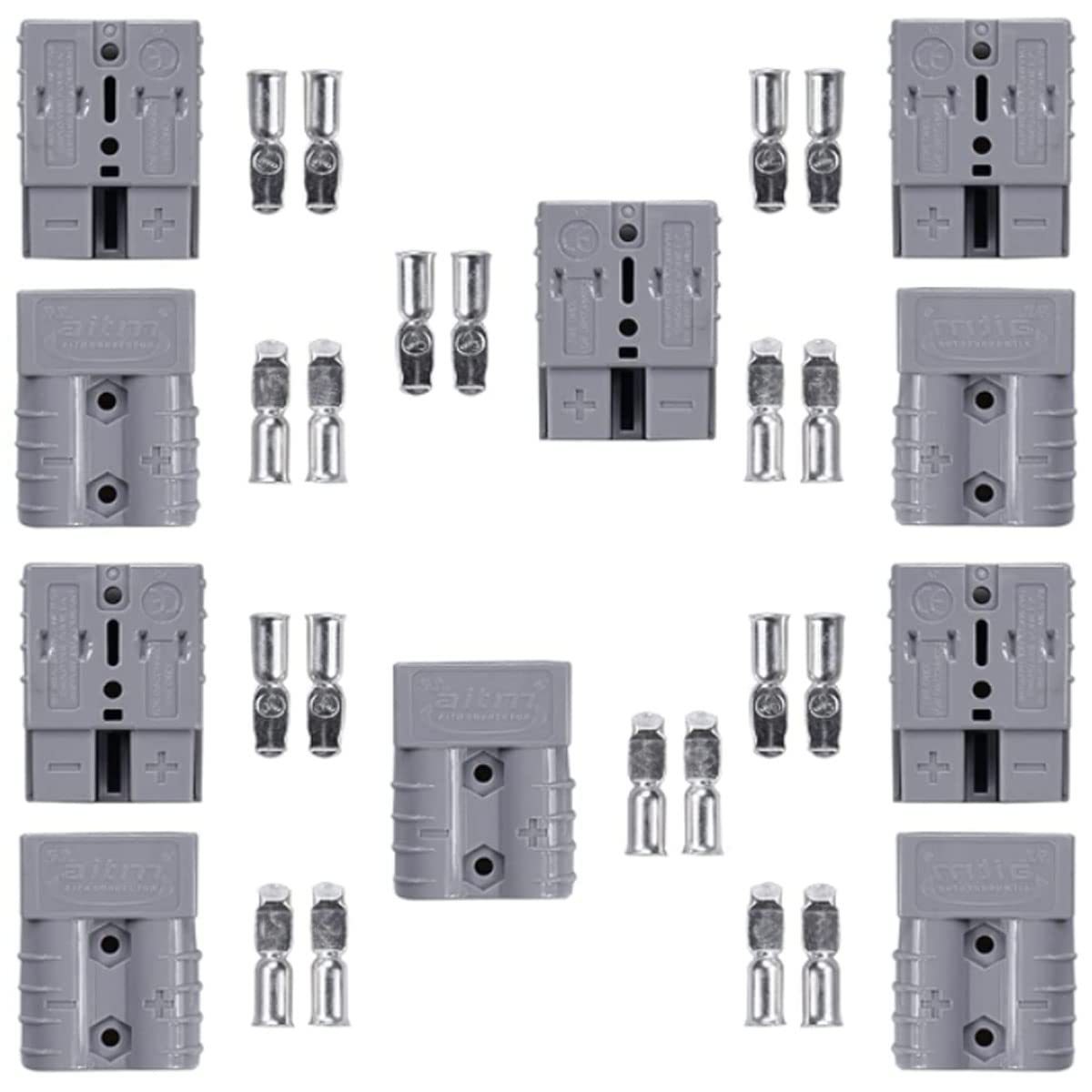 Dent-de-lion 电池连接器 600V 50A 50Amp 电池快速连接插头连接