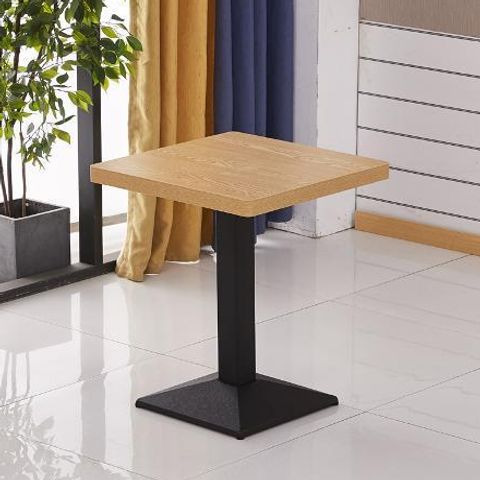 Hotel Restaurant Rectangular Noodle Shop Table Dessert Shop Snack Bar Milk Tea Restaurant Fast Food Table and Chair Combination Factory