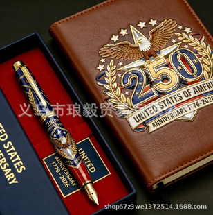 �羳250th U.S. Anniversary Pen & Notebook Set 250����o��P