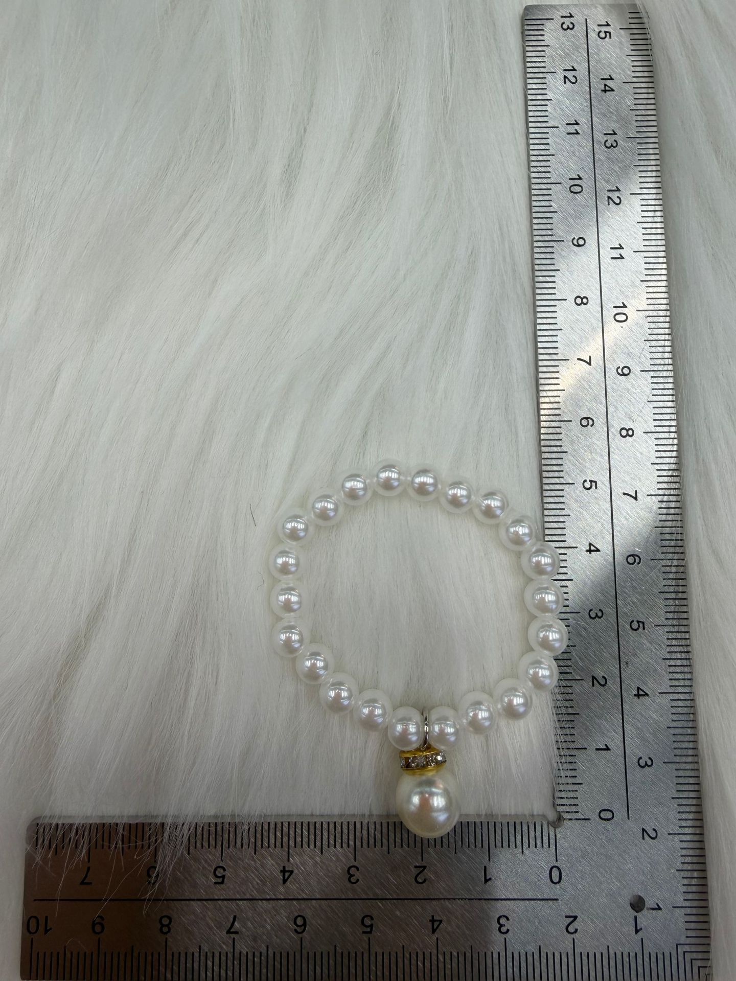 Nuevo collar de perlas Jefe Perro Bean KT Hecho a mano DIY Collar adorable accesorios de muñeca decoración image 12