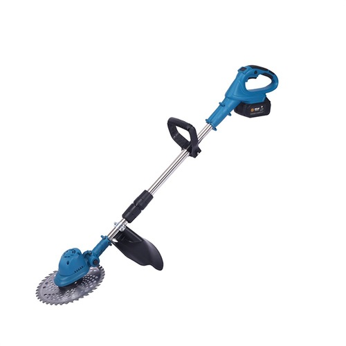 Electric lawn mower, small household lawn mower, rechargeable lawn trimmer, lithium battery multi-function lawn mower artifact