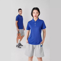 夏季短袖t恤翻領廣告衫logo翻領Polo衫工作服學生班服活動教師服