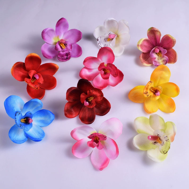 Симулятор орхидеи Фалинопсис DIY DIY имитация цветка головка цветок прическа аксессуары для дома свадебной вечеринки