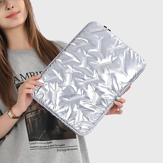 Wholesale cross-border laptop sleeve bag 2026 new fashion soft surface large capacity handheld laptop bag envelope bag shockproof