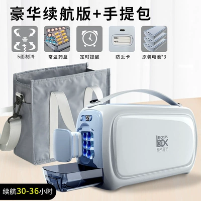 Storage Box Portable Medicine: Soyuducular - luxury-endurance-handbag-3-batteries