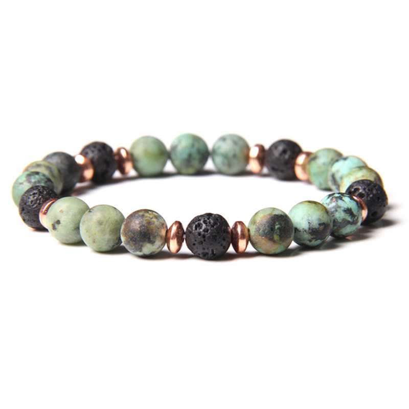 Ethnic Style Geometric Agate Beaded Bracelets