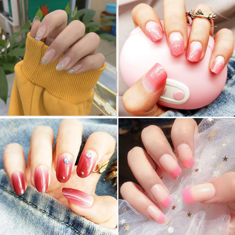 Finished Fake Nail Patches, Bridal Wear Nail Art Finished Product Glue Type, Nail Patches, Nail Art Tools Nails