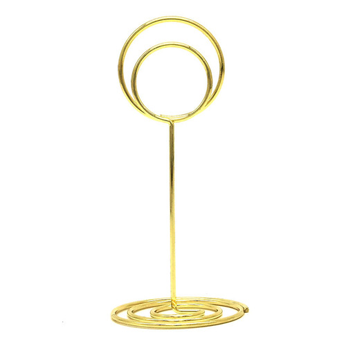 85mm Peacock Round Greeting Card Holder Metal Hotel Table Number Sign Stand Seat Clip Business Card Holder Gold Sticky Note Clip
