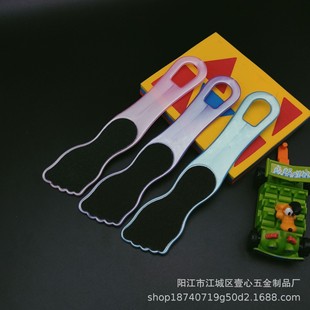 Factory Direct foot grinding artifact double-sided foot rub dead skin removing calluses double-sided frosted foot file pedicure tool