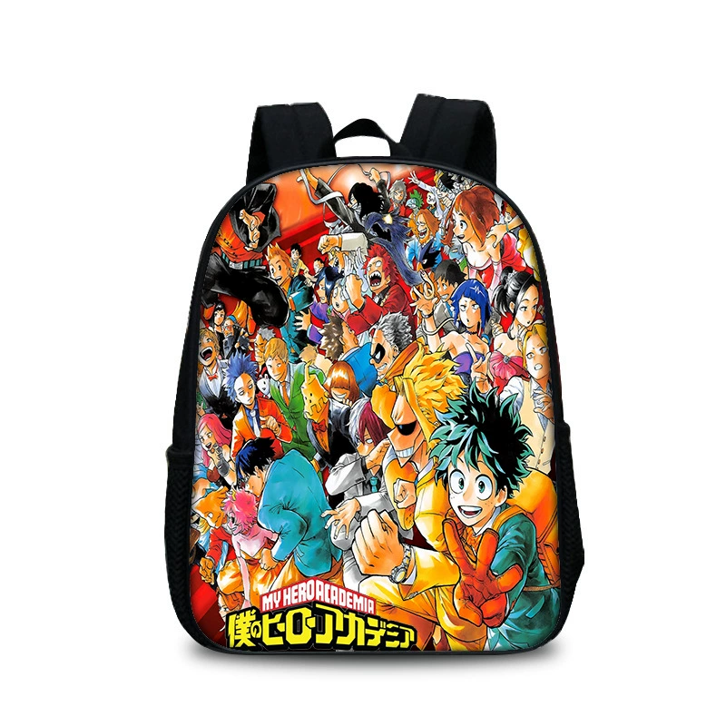 Рюкзак в стиле My Hero Academia 35 см, однослойный школьный рюкзак в стиле колледжа моего героя