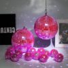 Disco ball jewelry hanging Disco mirror dj stage wedding Disco ball ball holiday party decorative pendant
