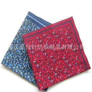 Exported to Japan and South Korea, Japanese-Style Cross-Border Export Square Towels, Portable and Stable Printed Handkerchiefs, Can Be Customized with Pictures