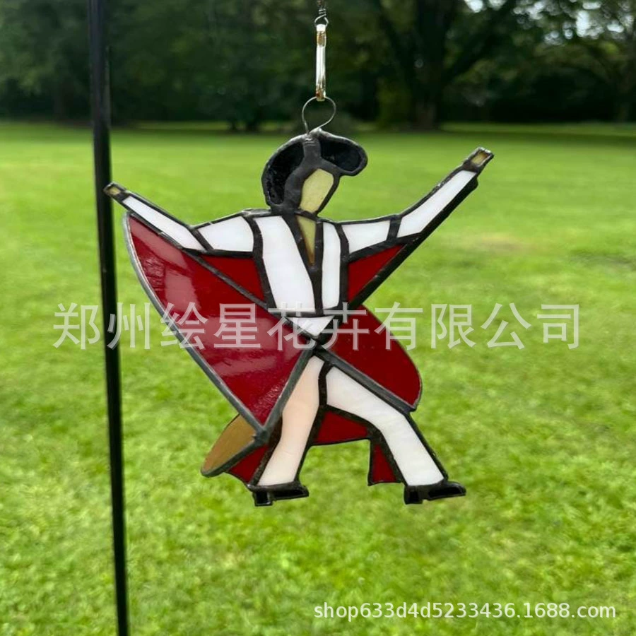 Cross-border popular Handmade Stained Spinner Memphis melody spinner