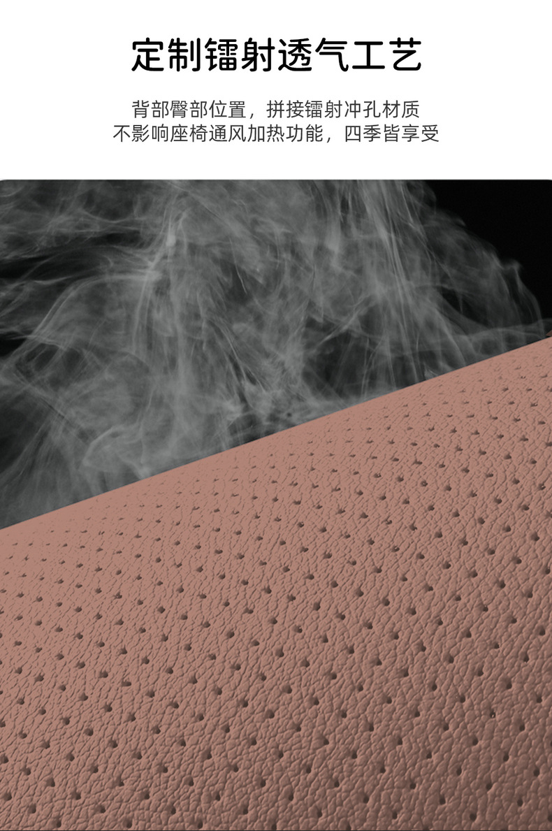 Factory Direct Sales: Wuling Mini Four-Door Perforated Leather Wear-Resistant Car Seat Cushion, Full Surround Special Seat Cover