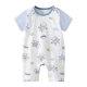 Betios Children's Pajamas Pure Cotton Summer Thin 2024 New Men's and Women's Baby's Home Clothes Short Sleeve Clothes