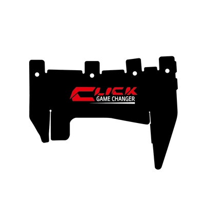 Cross-Border Exclusive Supply of Modified Rubber Mudguards for Honda Click 125/150 Motorcycles Are Hot-Selling (Mudguard) - red