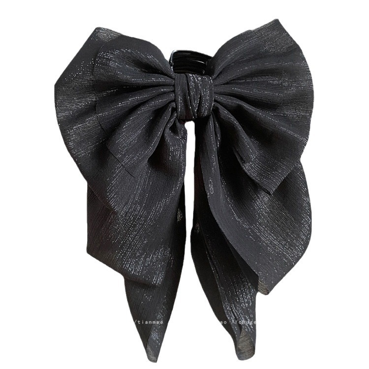 Arco horquilla banda de pelo en la carrera princesa temperamento captura clip neto popular simple cinta horquilla clip de tiburón accesorios para el cabello