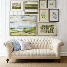 法式三人沙发简约欧式布艺拉扣地中海新古典法式客厅公寓别墅沙发