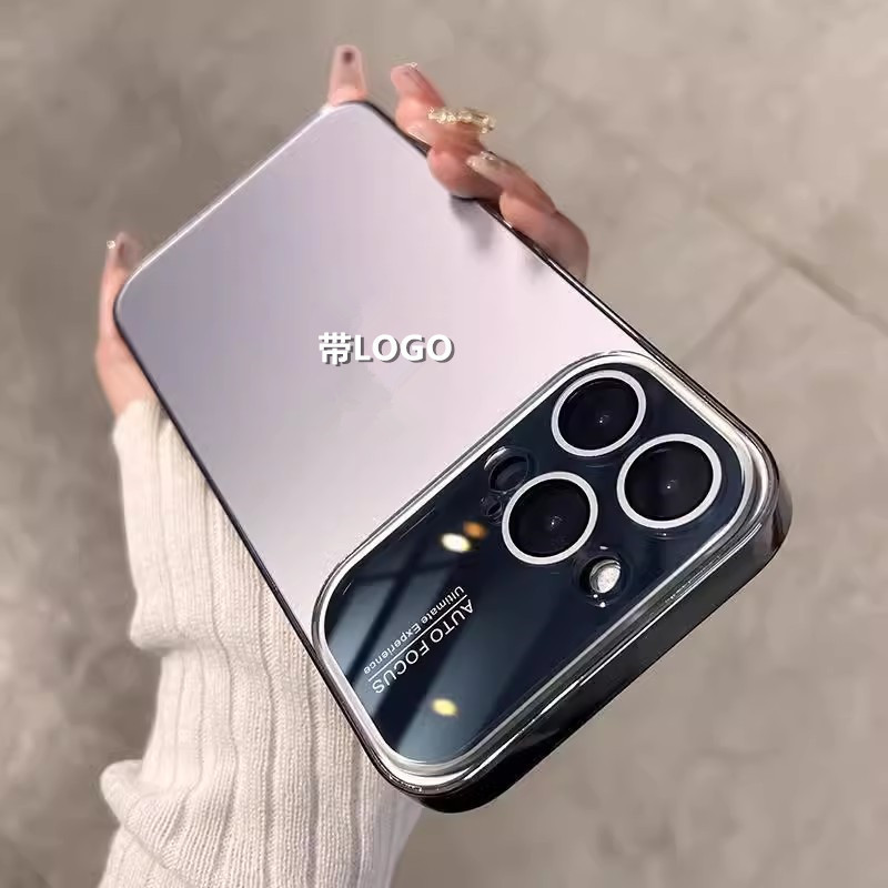 Iphone14promax携帯ケースの元の色メッキ大窓リンゴ15ガラスレンズ保護カバーを適用します。|undefined