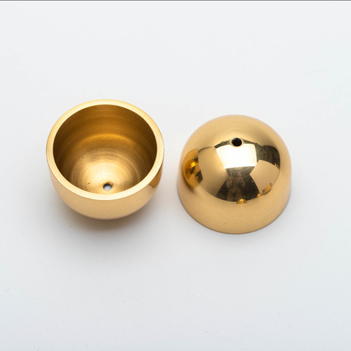 Brass dopamine bell simple wind chime accessories doorbell accessories brass cup with beads 59 copper seal glaze does not rust