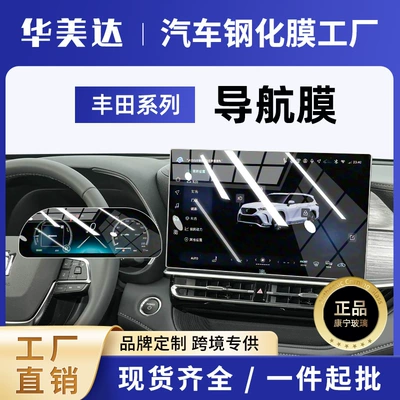 26 Toyota Crown Land Cruiser Special Screen Tempered Film Central Control Navigation Screen Interior Protection Film Modification New (Car interior film) - 26-crown-land-release-navigation-ultra-hd