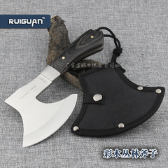 戶外斧子砍樹砍柴便捷小巧超鋒利小手斧刀具野營斧工兵斧劈柴斧頭