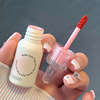 Feeding bottle, glossy lip gloss, lipstick for elementary school students, mirror effect, long-term effect